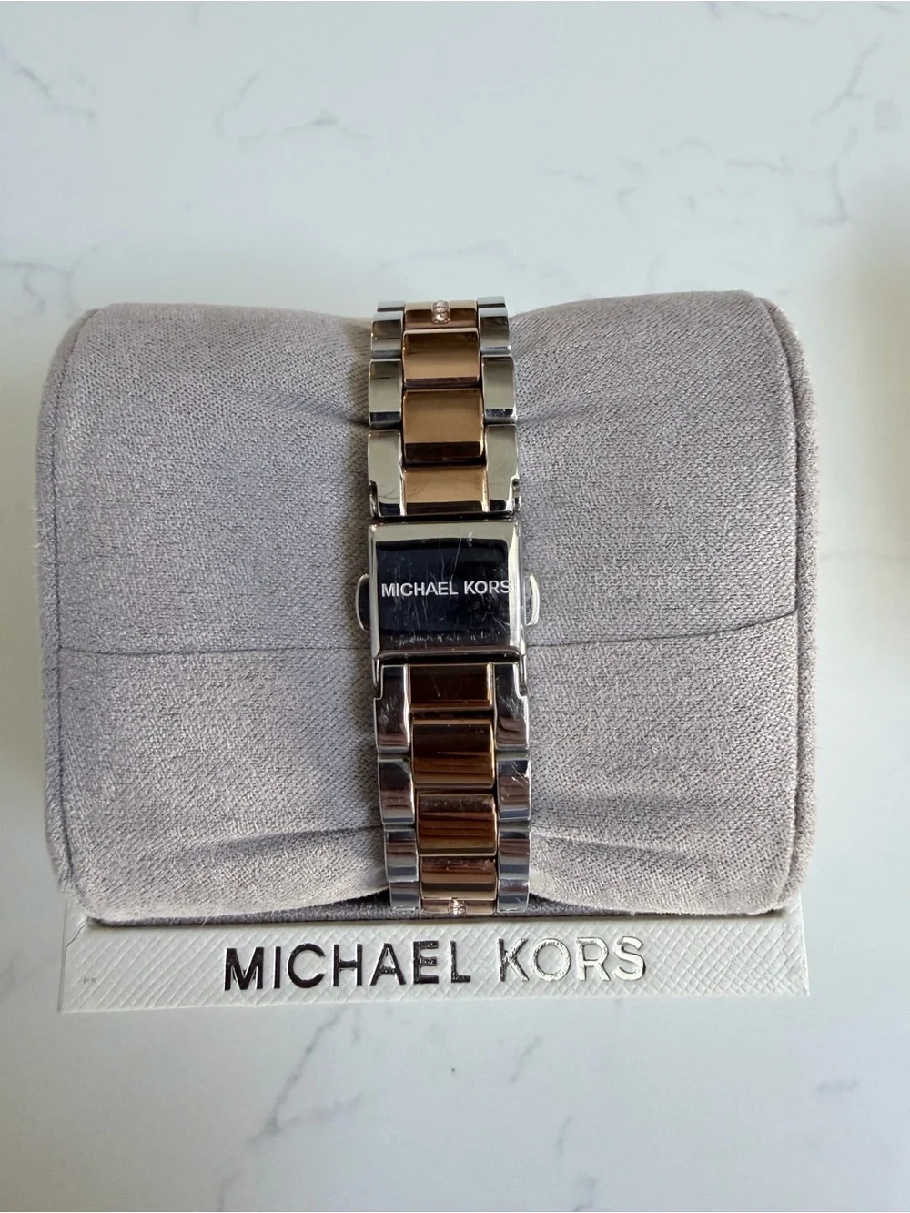 Michael Kors Lauryn Two-Tone Stainless Steel Crystal Watch MK3979